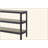 Console Table W/ Metal Insets