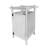 7.4ft H x 5.1ft W x 3.9ft L (1 Enclosure) Zippity Hampton Outside Shower Enclosure Kit with Door, White Vinyl Outdoor Shower Kit for Pool Shower, Outdoor Changing Room, Beach Shower, ZP19009-30752578