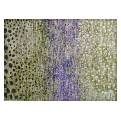Chayil Area Rug with Non-Slip Backing