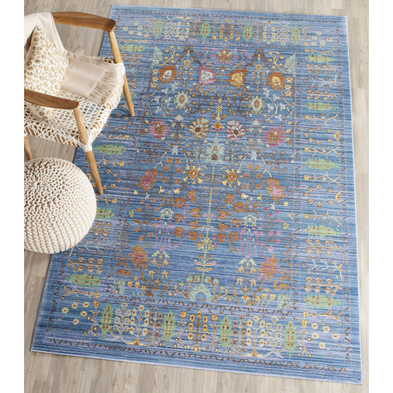 Leyla Oriental Hand Woven Area Rug, Rectangle 122 x 183 cm
