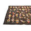 Tapis brun 5 po x 8 po Poe