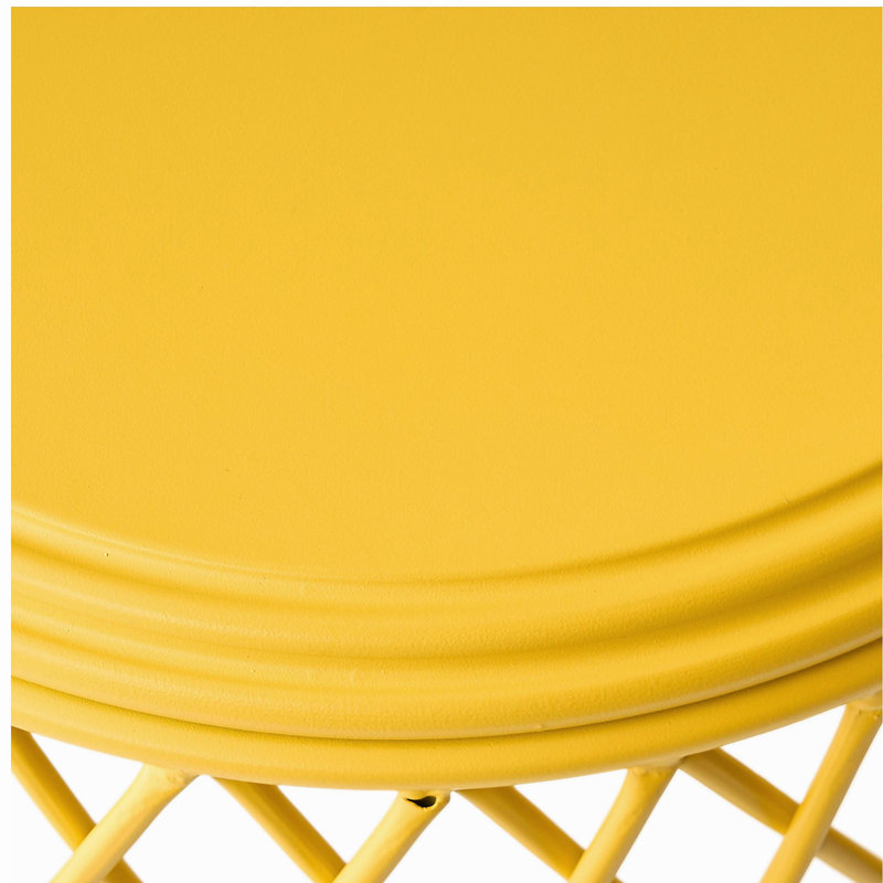 TABLE D'APPOINT 19,75 ALAMERAS, Jaune