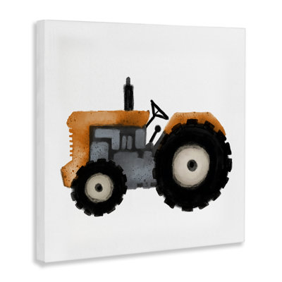 "Farm Tractor véhicule", art mural par Elizabeth Medley
