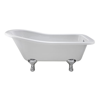Brockley 1500mm x 730mm Soaking Acrylic Bathtub