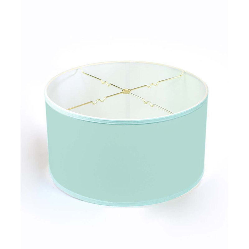 Abat-jour tambour en lin 9 po H