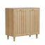 Panier à linge incliné avec panier intérieur amovible, panier à linge dissimulé, armoire de rangement pour salle de bain, support de rangement autoportant, couleur chêne