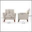 Fauteuil Mid-Century moderne (2 pièces)-841751577
