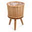 Ensemble de 2 pots en osier Sheena