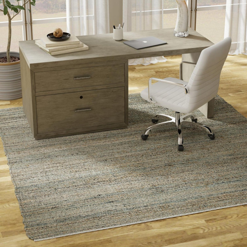Tapis en jute / sisal Areyona, Carré 7 pi 10 po