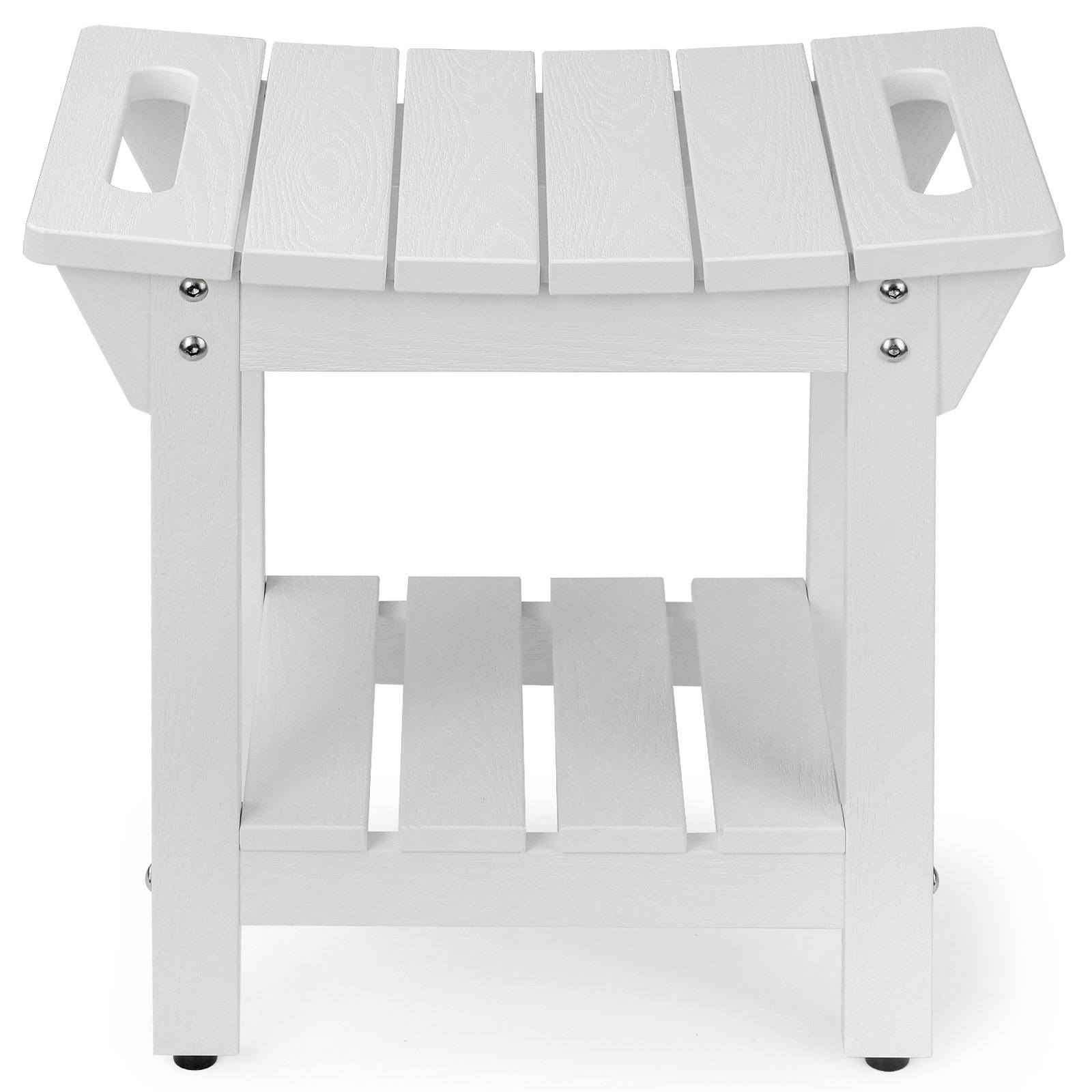 Winston Porter Sekia 18.6'' W Plastic Shower Bench Wayfair