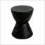 Table d'appoint / de table d'extérieur en béton léger MGO pour l'extérieur avec finition en marbre noir durable