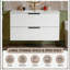 Meuble-lavabo mural 36 po avec lavabo en céramique-1986675022