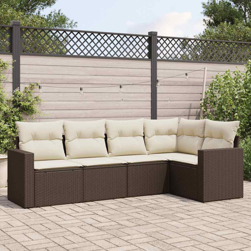 Ensemble de canapé de jardin Vidaxl