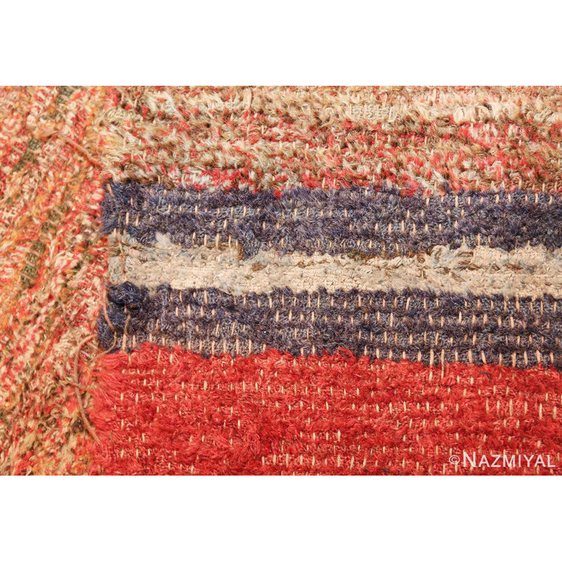 Tapis chenille américain antique