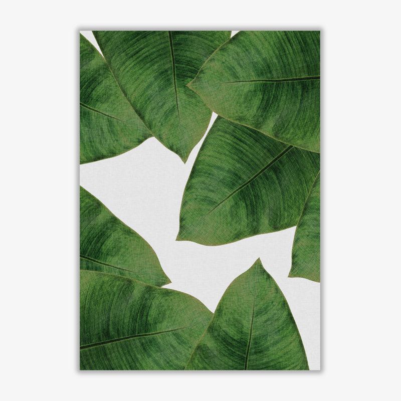 Banana Leaf II - Print, No Frame, 85 cm H x 60 cm W x 1 cm D