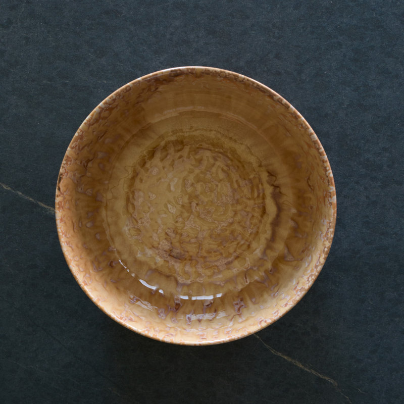 Hanami Stoneware Serving Bowl, Beige