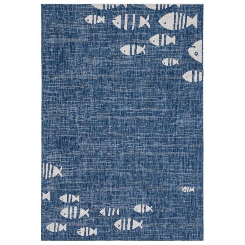 Hall Abstract Hand Woven Indoor / Outdoor Area Rug, Rectangle 160 x 230cm