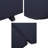 2Pc Navy Blue Chaise Lounge Cushion Set-2089999823-2089999824