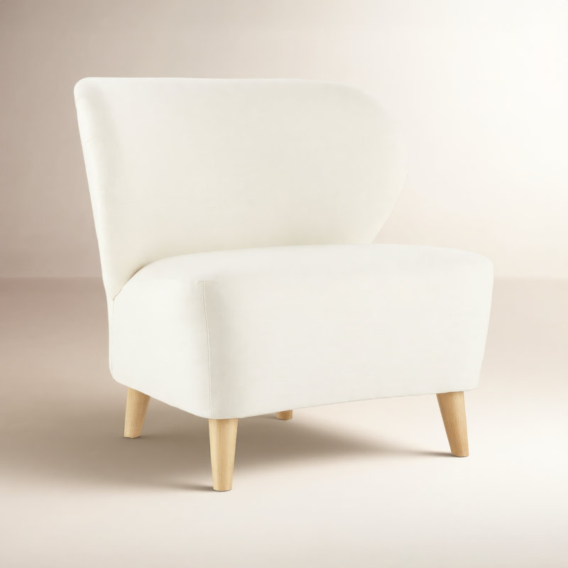 Fauteuil de chambre Apollonia, Performance ivoire