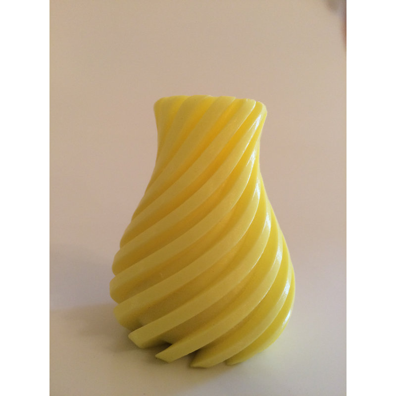 Pinnix Table Vase, Yellow