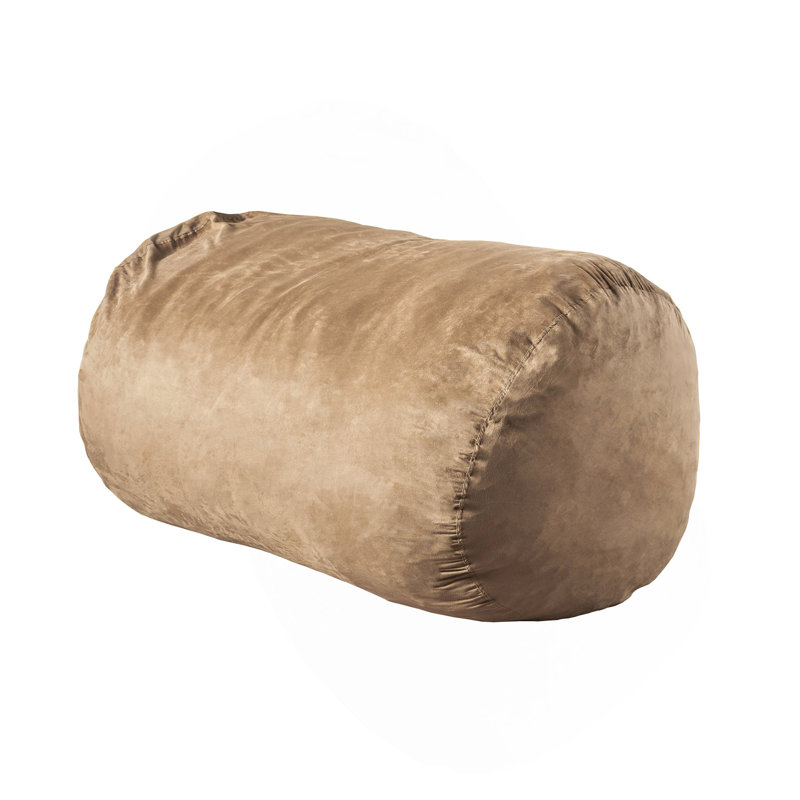 Fauteuil à billes cylindrique en suède de 6,5 pi Marlin, Toscane