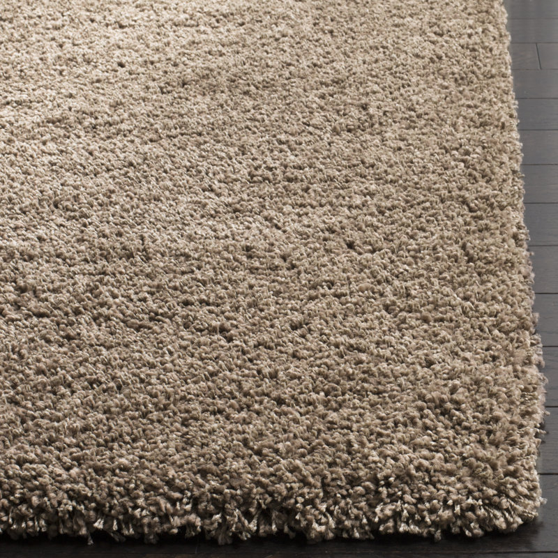 Shag Performance Solid Color Rug, Rectangle 5'3" x 7'6"