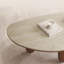 Table basse en pierre claire de forme irrégulière de luxe et de lumière-1526615521