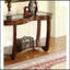 Meuble de salon cerisier foncé 1pc