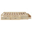 Structure de lit plateforme avec 6 tiroirs de rangement-14681889-14681890