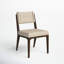 Handa Tufted Upholstered Side Chair in Ivory