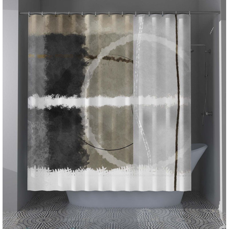 Abstract Shower Curtain