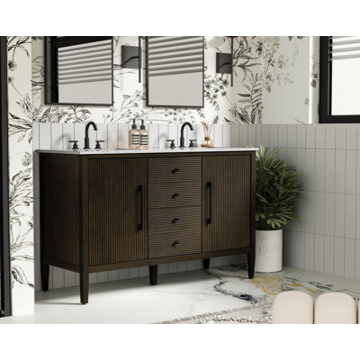 54 inch Double Bathroom Vanity
