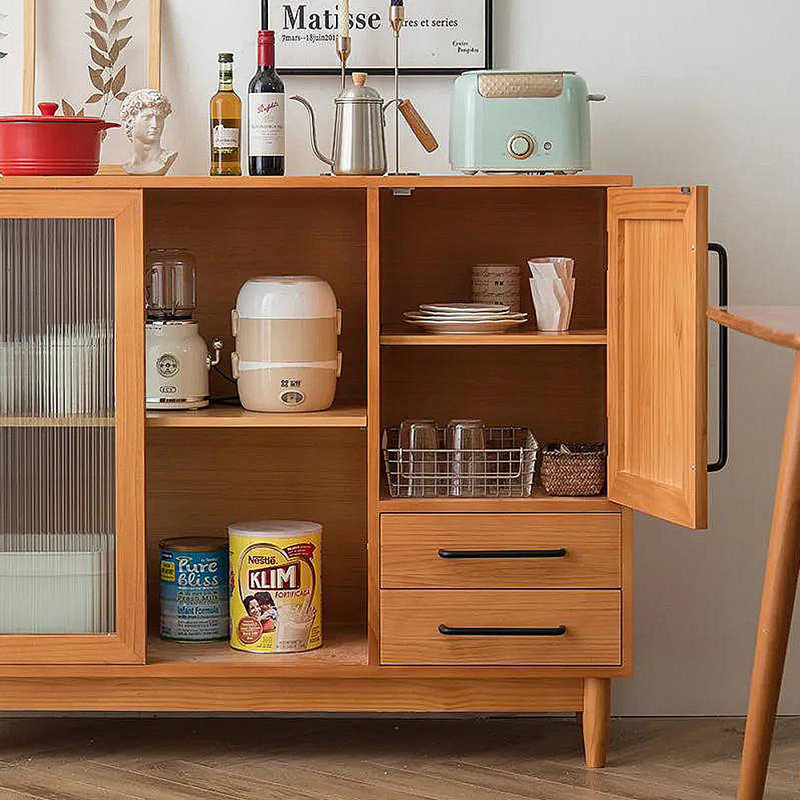 Simple Tea Set Storage Cabinet Sideboard