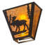 Applique murale encastrée 2 lumières Moose Creek-124966836