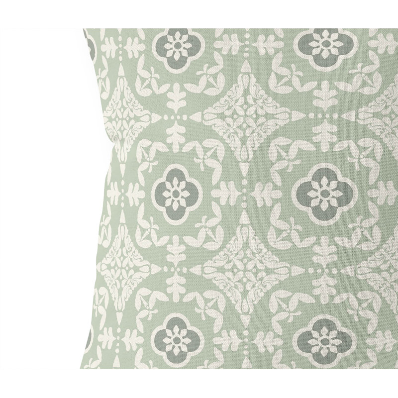 Coussin d'intérieur Sully, Sauge, Rectangle16" H x 16" W