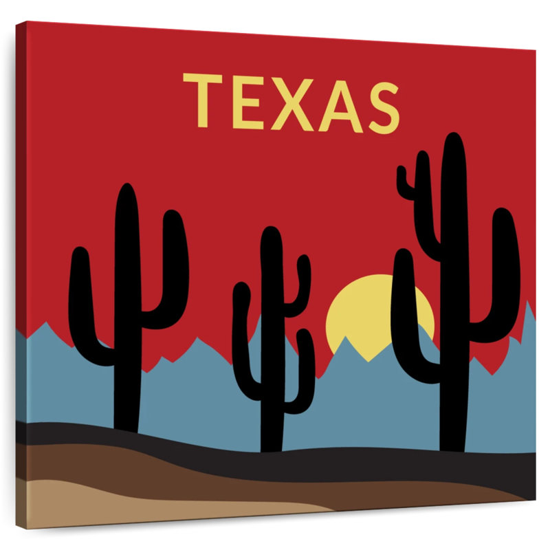 Texas occidental, H 10 po x l 10 po