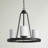 Kemal Three Light Chandelier from Generation Lighting -1107049999-1107065824-1107049998
