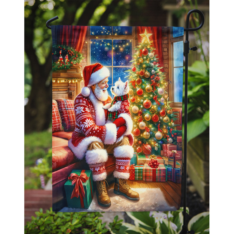 Double Sided 15.5'' H x 11.25'' W Polyester Animal Garden Flag
