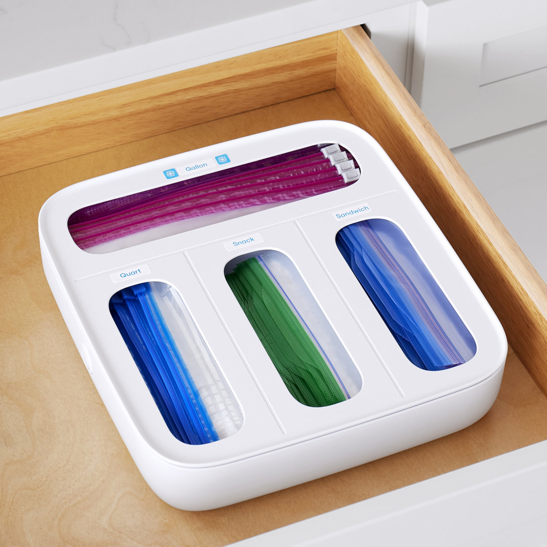 YouCopia StoraBag Food Bag Dispenser, Family Size 4-Slot, Organizer for Kitchen Storage YouCopia®