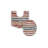Bathroom Rugs Set of 5, Ultra Soft Microfiber Mats, Absorbent & Quick Drying, Non-Slip Rubber Backing, Machine Wash Bathroom Floor Mats for Tub, Shower, Sink – 17x24, 20x32, 21x54, 20x20, 24x40 Coral-543981031