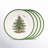 Spode Christmas Tree Dinner Plates 10.5"
