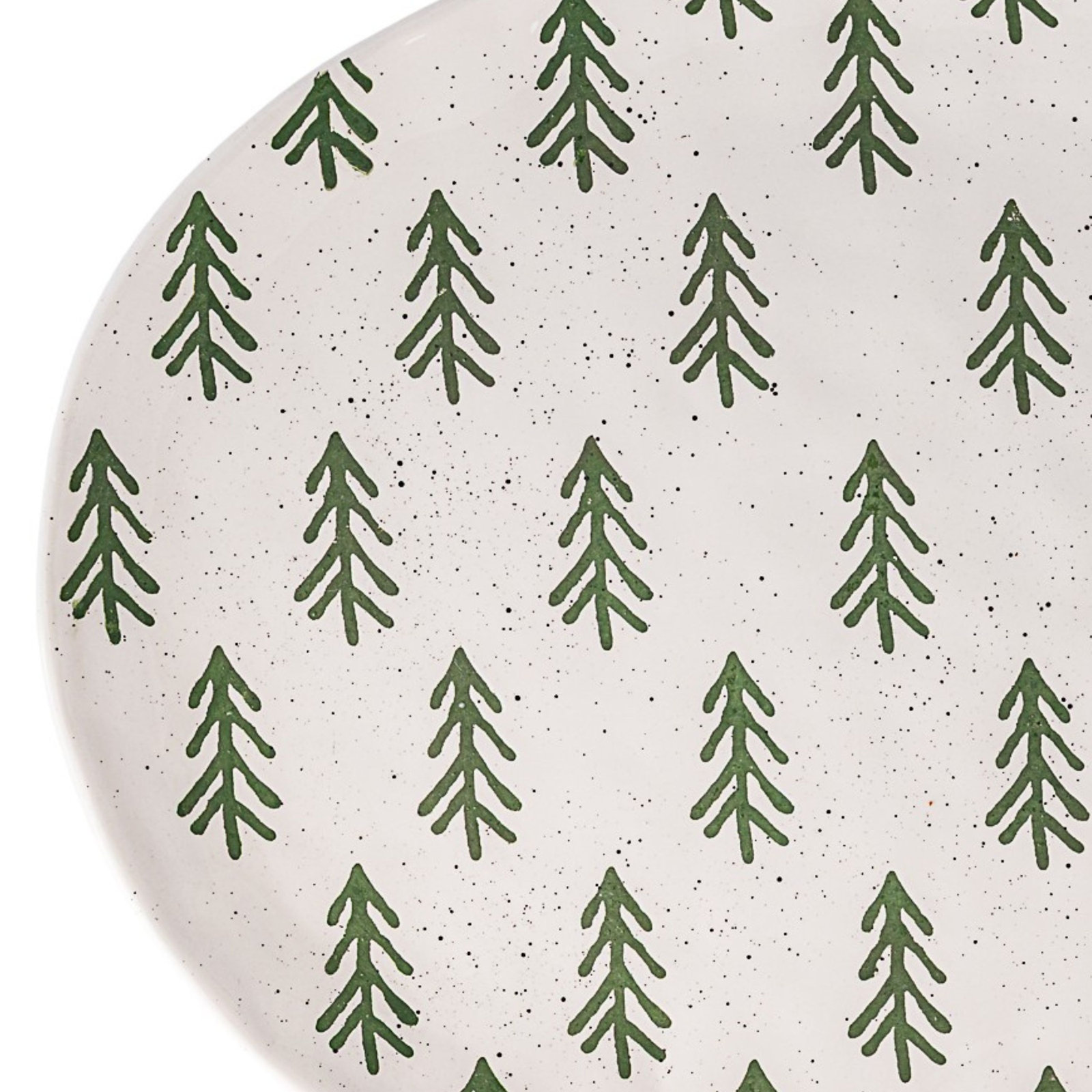 10 Strawberry Street Christmas Tree Cookie Platter