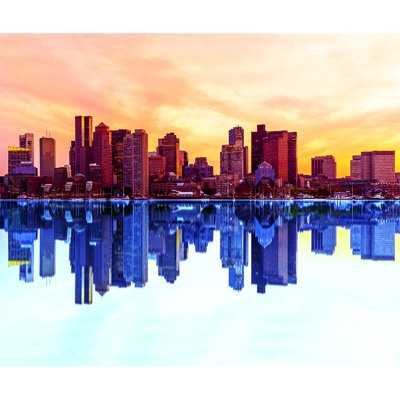 " Boston Skyline, Boston Massachusetts "