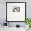«Blue Abstractpremium», reproduction encadrée-88072768