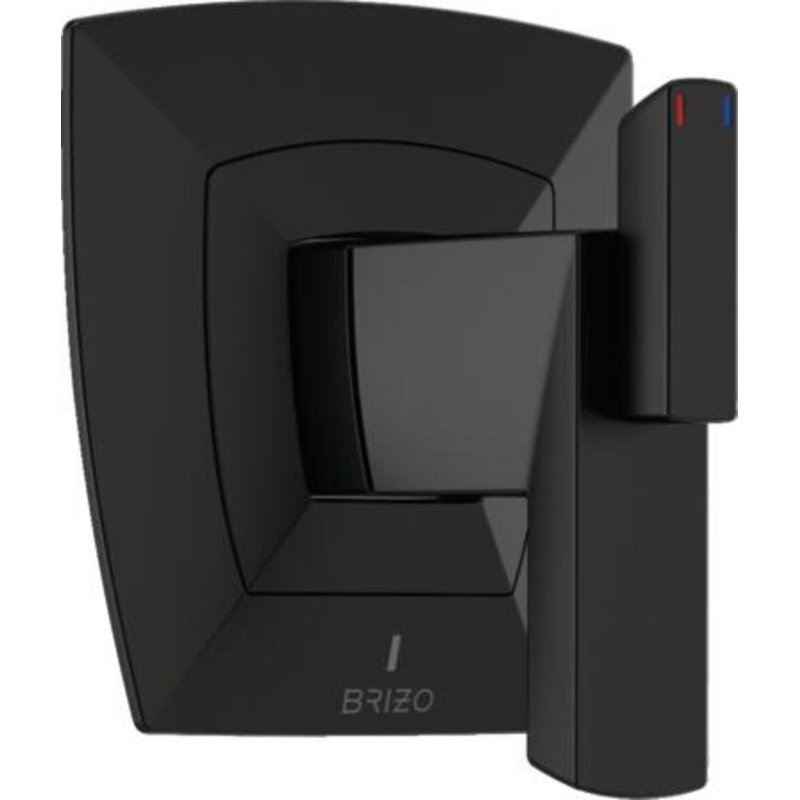 Vettis Tempassure Thermostatic Valve Only Trim, Matte Black