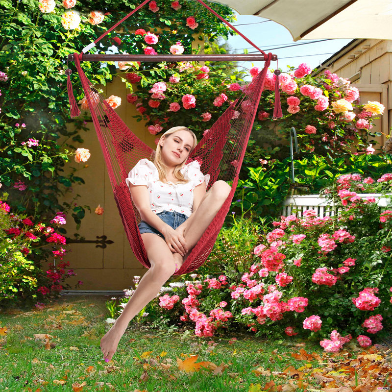 Plummer Chair Hammock, Red