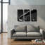 «Manhattan Bridge» par Kathrine Gendreau, art mural triptyque, 36 po x 24 po-1058001993
