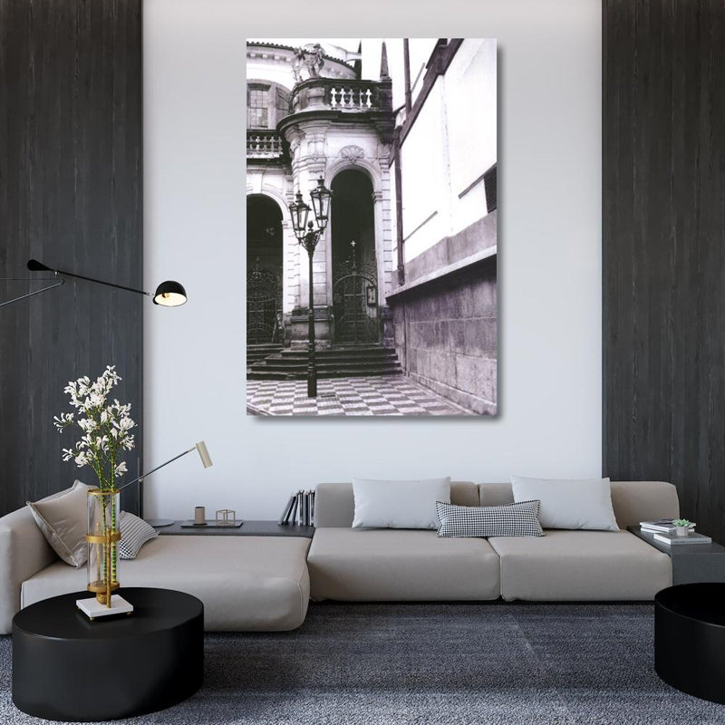 Passing through Prague III, 48" H x 32" W
