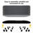 Raised Garden Bed, 95x24x20in Raised Garden Beds Outdoor with Wheels, 8ft Galvanized Raised Garden Bed with Water Reservoir, Mobile Metal Planter Box Elevated Garden Bed, Grey-1543922753-1543922752