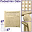 Halona Pressure Treated (Tanalised) Wood Gate-374734272